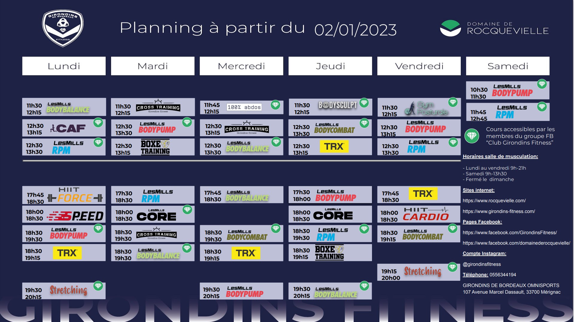 planning fitness