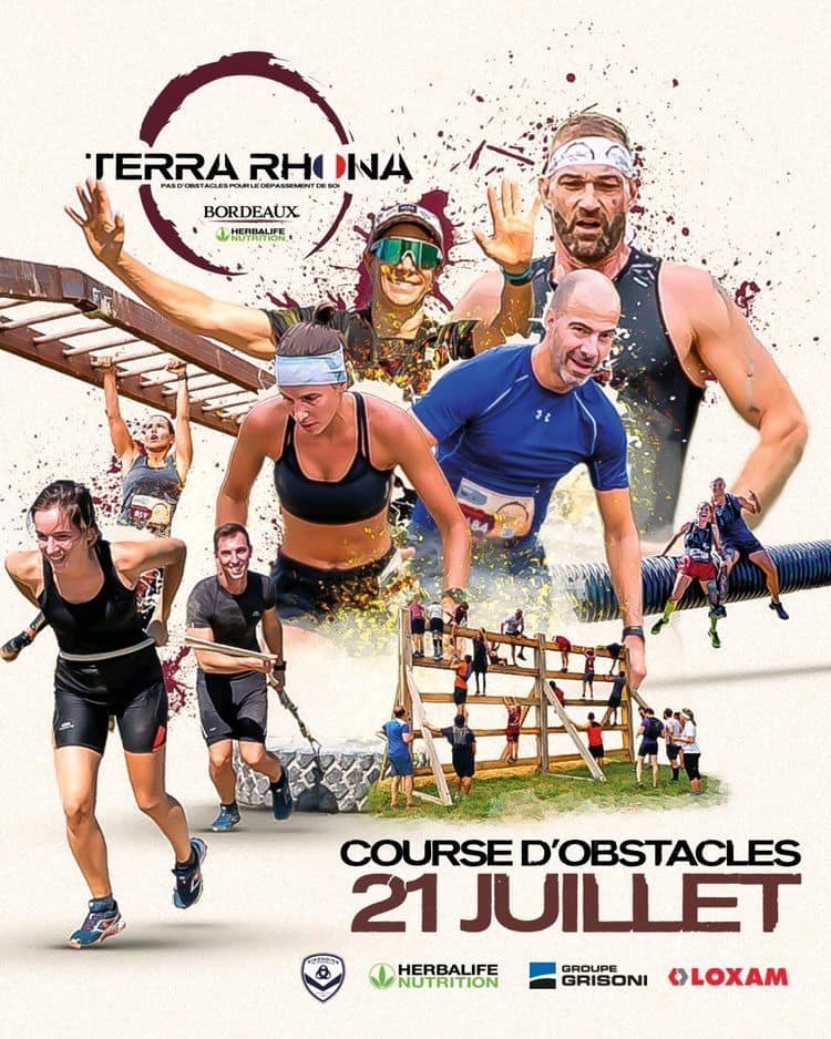 Course d'obstacle sur le domaine de Rocquevielle